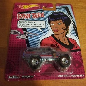 2013 Star Trek Collectable Hotwheels Car Sealed lieutenant Uhura
